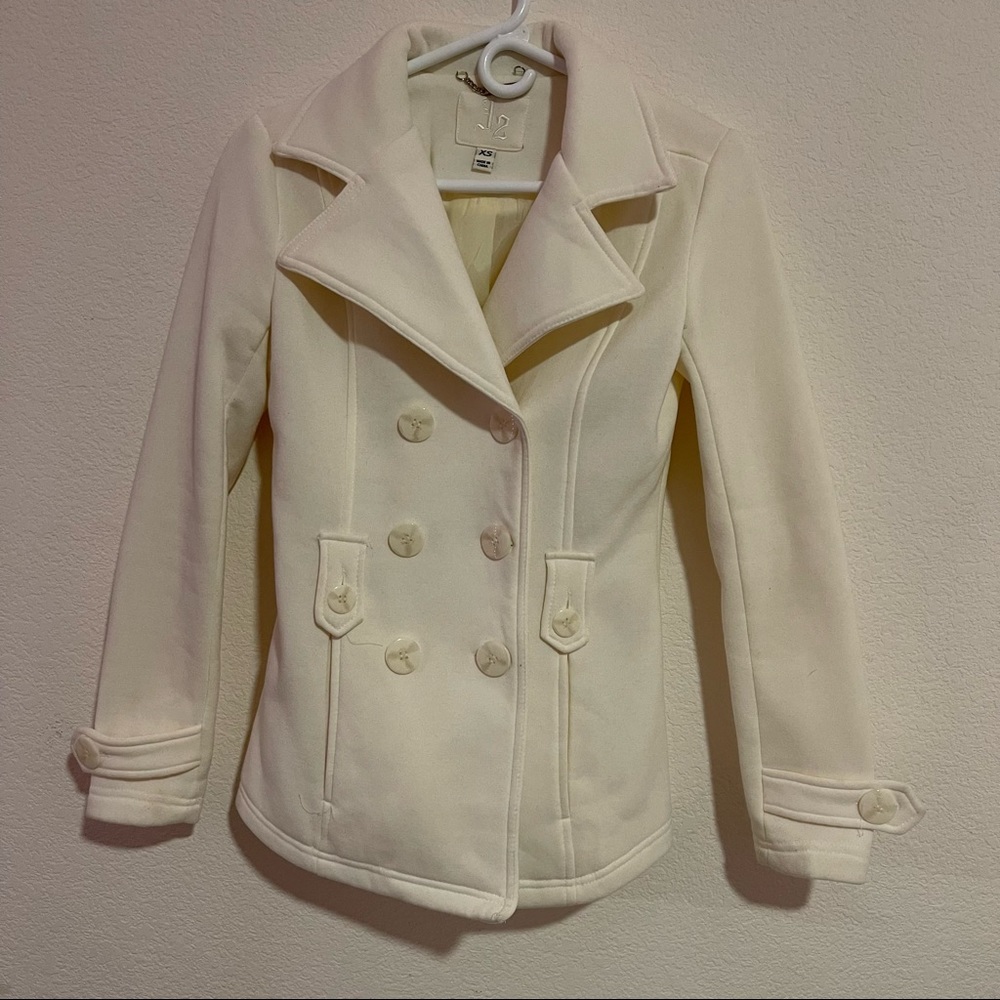Cream Button down jacket